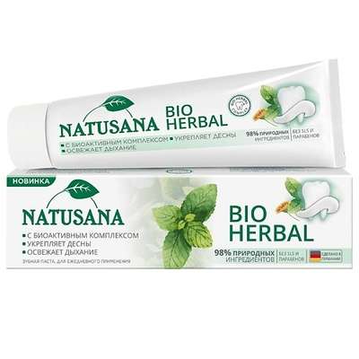 NATUSANA BIO HERBAL Зубная паста 100