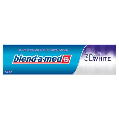 BLEND-A-MED Зубная паста 3D White Трехмерное отбеливание