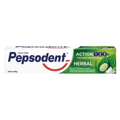 PEPSODENT Зубная паста ACTION 123 HERBAL Травы 190