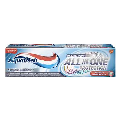 AQUAFRESH Зубная паста All-in-One Protection Whitening