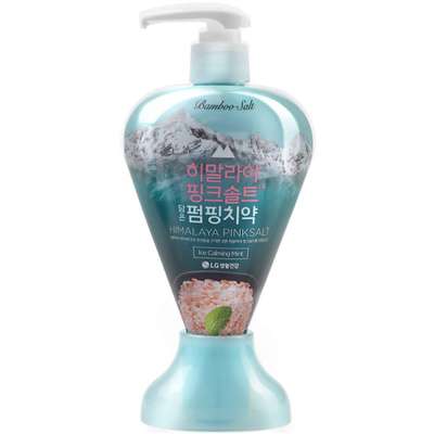 PERIOE Зубная паста с розовой гималайской солью Pumping Himalaya Pink Salt Ice Calming Mint