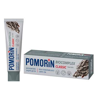 POMORIN Classic Зубная паста Биокомплекс 100