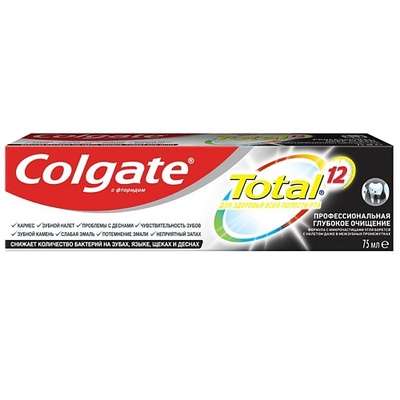 COLGATE Зубная паста TOTAL Глубокое очищение 75