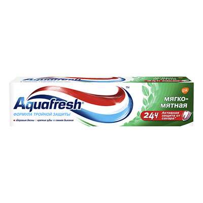 AQUAFRESH Зубная паста Мягко-мятная