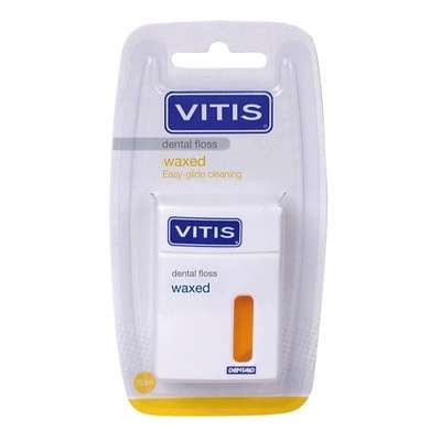 DENTAID Межзубная нить VITIS Dental Floss из нейлона в твердой упаковке 50