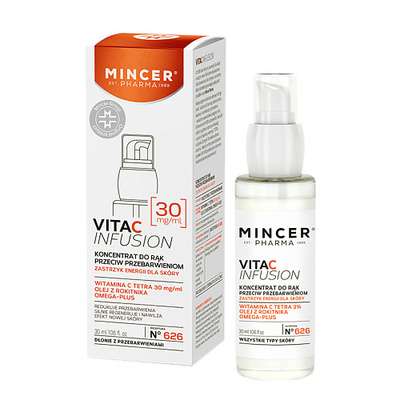 MINCER est PHARMA 1989 Сыворотка-концентрат для рук против пигментных пятен VitaCInfusion 30