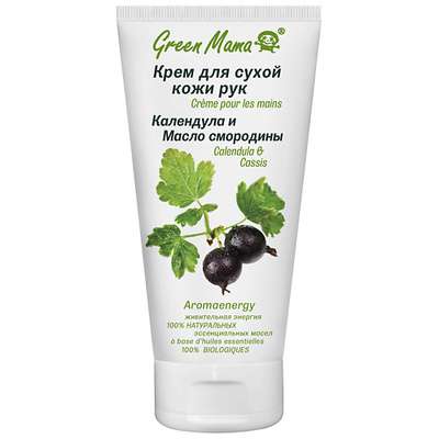 GREEN MAMA Крем для сухой кожи рук Календула и масло смородины