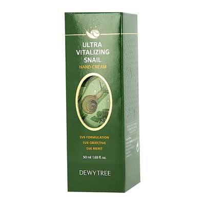 DEWYTREE Крем для рук ULTRA VITALIZING с экстрактом секрета улитки 50