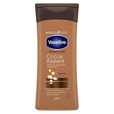 VASELINE Лосьон для тела Интенсивное увлажнение с маслом какао