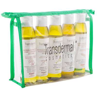 DOMIX Подарочный набор "5 масел по для массажа Transdermal Cosmetics" с выгодой 18%