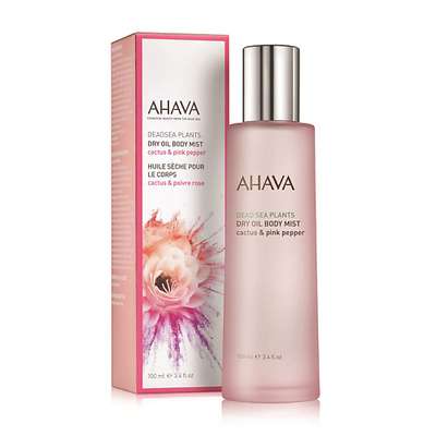 AHAVA Deadsea Plants Сухое масло для тела кактус и розовый перец 100