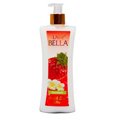 LADY BELLA Лосьон для рук и тела Strawberry 250