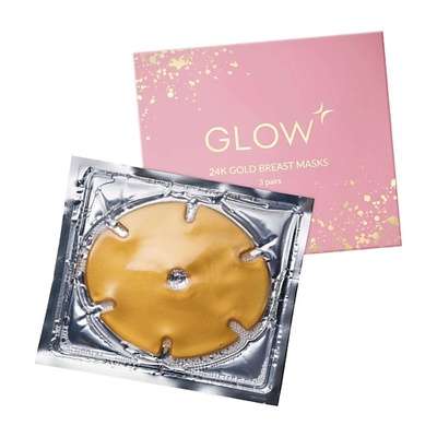 GLOW 24K GOLD CARE Маска (патчи) для груди 1