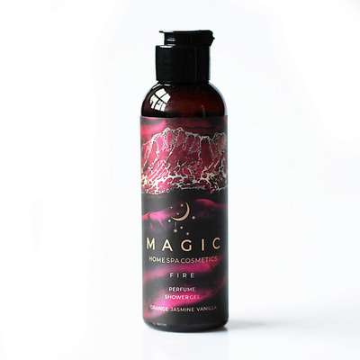 PURE BASES Гель парфюмированный для душа /Magic fire/Orange jasmine vanilla/ 150
