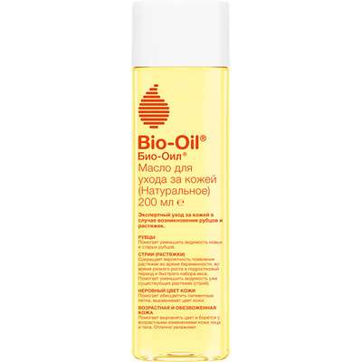 BIO-OIL Натуральное масло косметическое от шрамов, растяжек, неровного тона