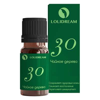 LOLIDREAM Эфирное масло Чайное дерево №30 10