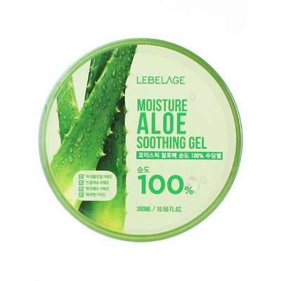 LEBELAGE Гель для Лица и Тела Универсальный с Экстрактом Алоэ 100% Gel Aloe Vera 100% 300