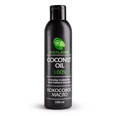 MIOLAMB Кокосовое масло для тела и волос 200