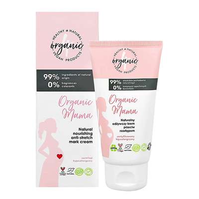 4ORGANIC Крем для тела ORGANIC MAMA против растяжек питательный 50