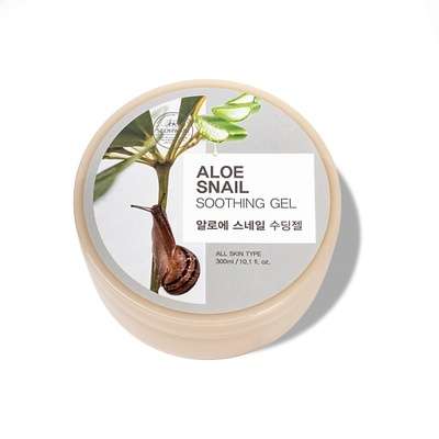 SEOHWABI Успокаивающий гель с алоэ и муцином улитки / ALOE SNAIL SOOTHING GEL 300