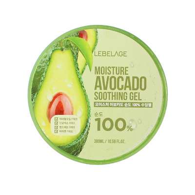 LEBELAGE Гель для Лица и Тела Универсальный с Экстрактом Авокадо Gel Avocado 100% 300