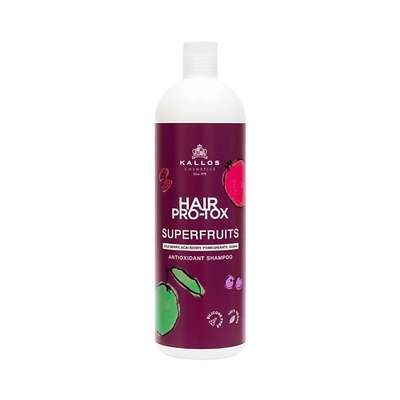 KALLOS COSMETICS Супер Фруктовый Шампунь для волос с антиоксидантами, витаминами и минералами 500