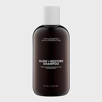 PHILOSOPHY BY ALEX KONTIER Бондинг шампунь восстанавливающий для блеска волос GLOW RESTORE SHAMPOO 250