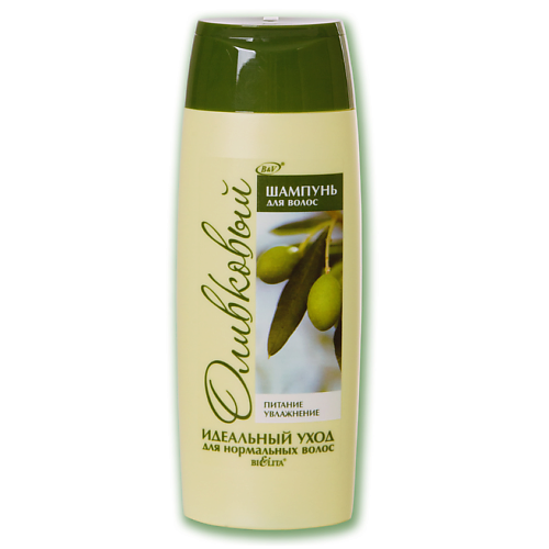 БЕЛИТА Шампунь для нормальных волос оливковый Питание и Увлажнение 500