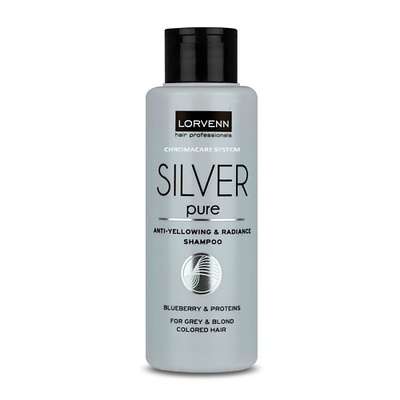 LORVENN HAIR PROFESSIONALS Шампунь SILVER PURE для блондированных волос 100