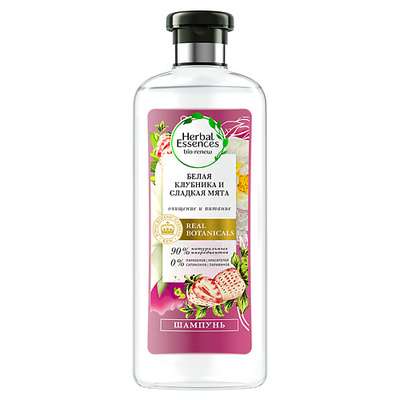 HERBAL ESSENCES Шампунь Белая клубника и Сладкая мята