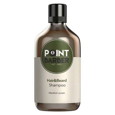 FARMAGAN Освежающий шампунь для волос и бороды POINT BARBER 300