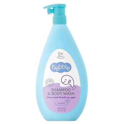 BEBBLE Шампунь для волос и тела детский Shampoo & Body Wash 0+ 400