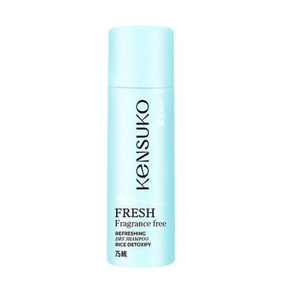 KENSUKO Шампунь для волос сухой FRESH fragrance free 75