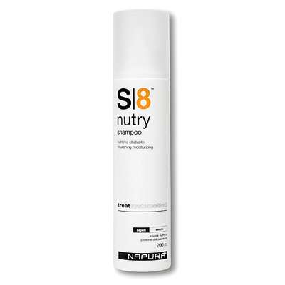 NAPURA S8 NUTRY SHAMPOO Шампунь для питания и увлажнения сухих волос 200