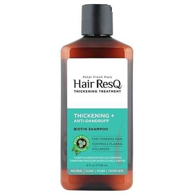 PETAL FRESH Шампунь против перхоти для тонких волос Hair Resq