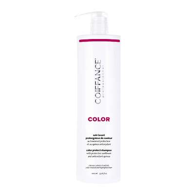 COIFFANCE Профессиональный бессульфатный шампунь для глубокой защиты цвета окрашенных волос COLOR 1000