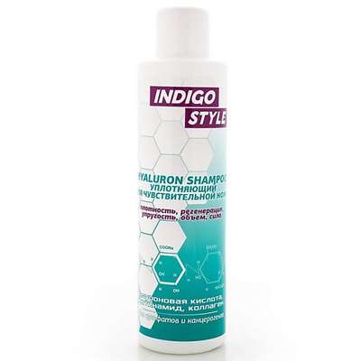 INDIGO STYLE Уплотняющий шампунь для чувствительной кожи головы 200