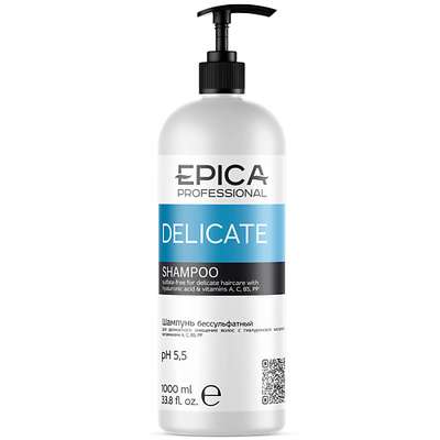 EPICA PROFESSIONAL Шампунь для волос бессульфатный DELICATE