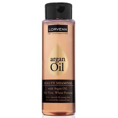 LORVENN HAIR PROFESSIONALS Шампунь ARGAN OIL для увлажнения и питания 300