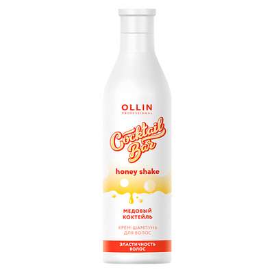 OLLIN PROFESSIONAL Крем-шампунь "Медовый коктейль" Эластичность волос OLLIN Cocktail BAR