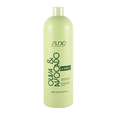 KAPOUS Шампунь для волос с маслами Авокадо и Оливы линии Studio Professional 1000