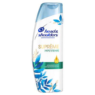 HEAD & SHOULDERS HEAD&SHOULDERS Шампунь против перхоти Supreme Укрепление Масло Арганы