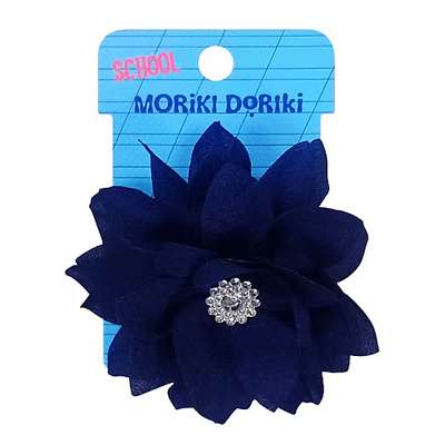 MORIKI DORIKI Синий цветок на резинке SCHOOL Collection Blue flower elastic