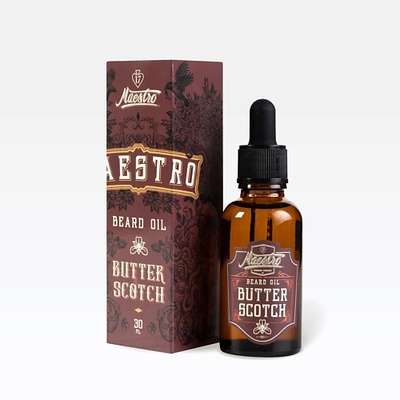 GREAT MAESTRO BARBERS COMPANY Масло для ухода за бородой Butter Scotch 30