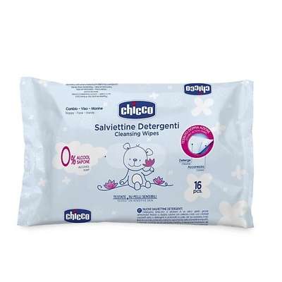 Chicco Влажные очищающие салфетки 16