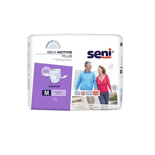 SENI Active Plus Medium впитывающие трусы 10