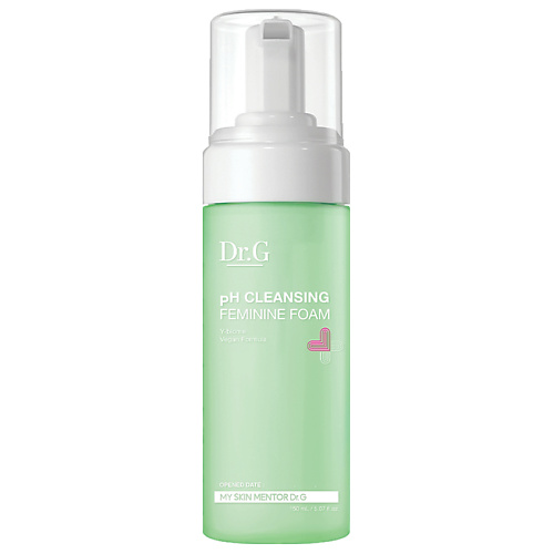 Dr.G Мягкое очищающее средство для интимной гигиены Y-BIOME pH CLEANSING FEMININE FOAM 150