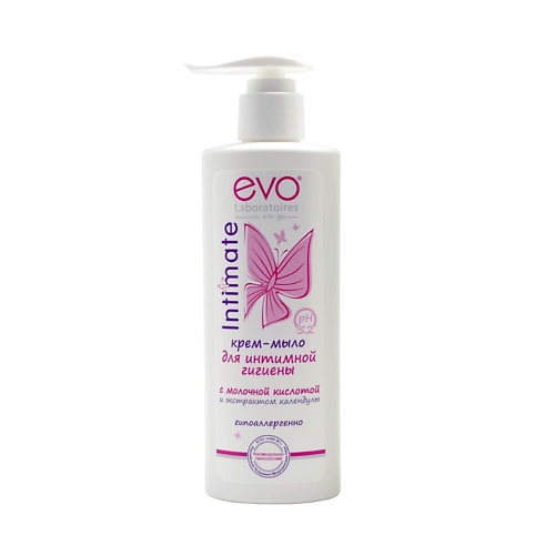 EVO LABORATOIRES Крем-мыло для интимной гигиены EVO Intimate 200