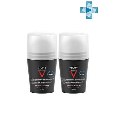 VICHY Подарочный набор Дезодорант мужской для чувствительной кожи 48ч
