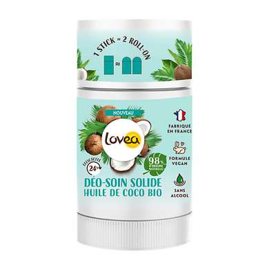 LOVEA Дезодорант для тела с органическим кокосовым маслом